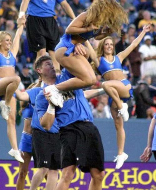 cheerleaders Who Should Probably quit butt face