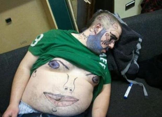 passed out 13