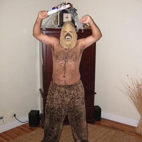 worst halloween costumes wookie