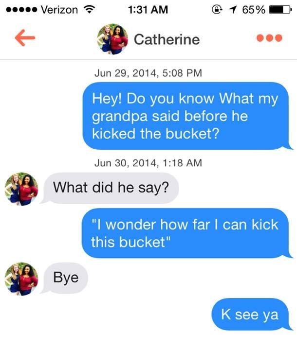 the worst best tinder messages