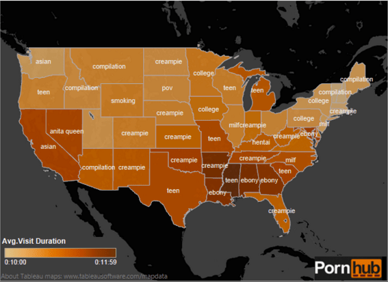 Here Are the Top Porn Terms People Search for in Your State - Modern Man