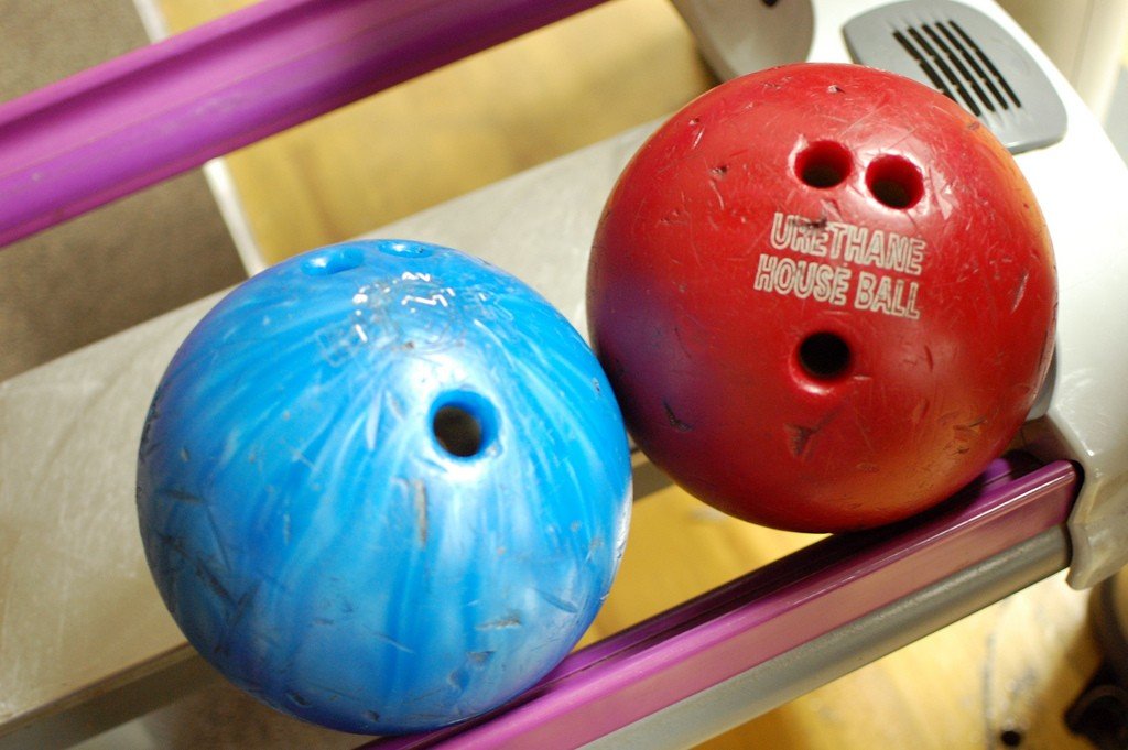 bowling balls