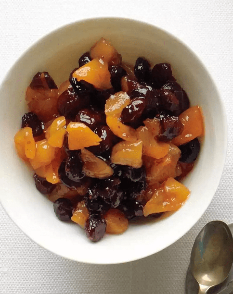 Cranberry and Apricot Compote