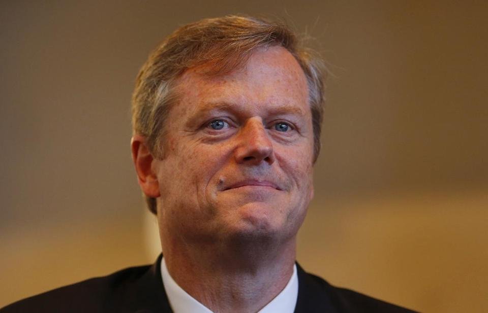 Gov. Charlie Baker not voting trump