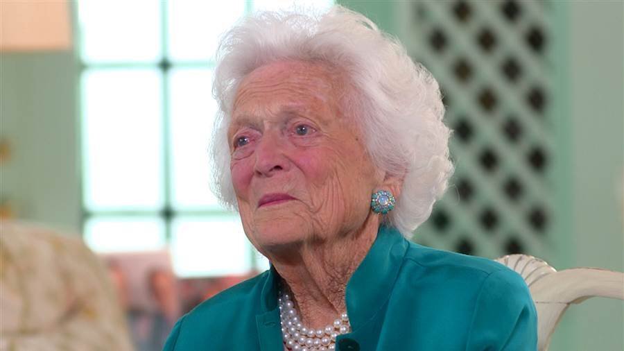 Barbara Bush not voting trump